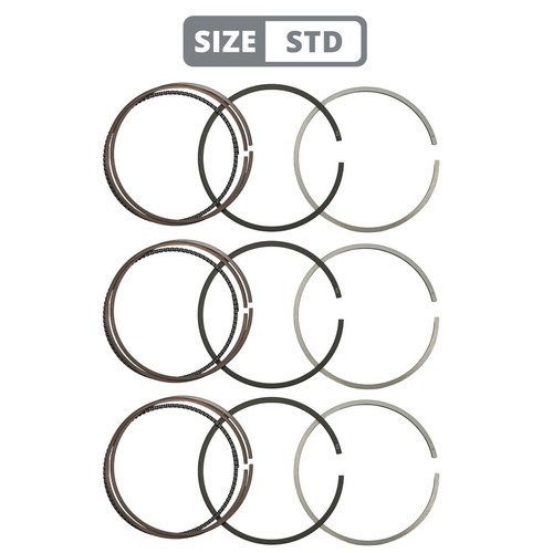 Kolbenringsatz std für - 3x,