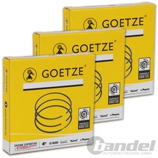 3x GOETZE KOLBENRINGE 76,5mm