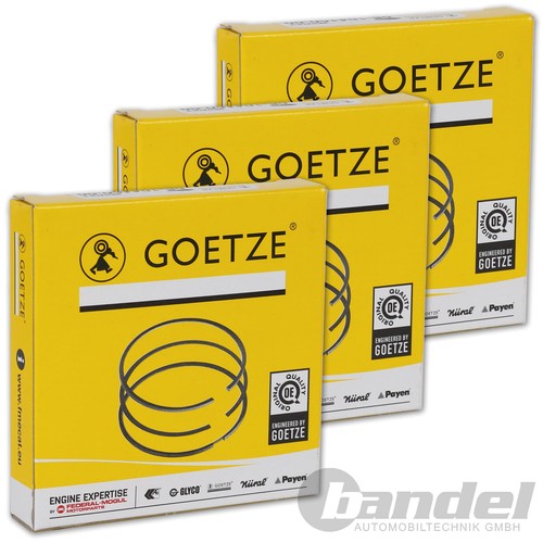 Goetze kolbenringe 5mm - 3x, 76,5mm