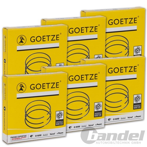 Goetze kolbenringe 84mm - 6x,