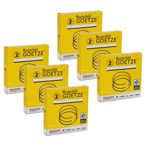 Gotze kolbenringe satz für - 6x,