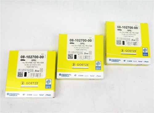 Kolbenringe beschichtet - 3x,