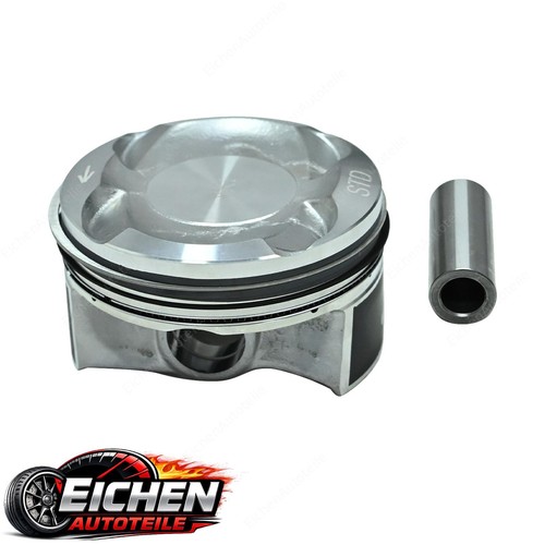 Kolben mit ringen und - mit,
