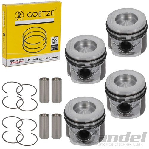 Nüral kolben ringe - 4x,