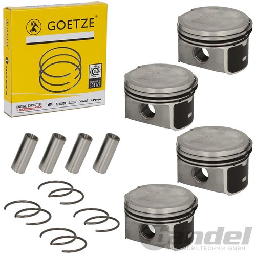 Nüral kolben ringe - 4x, kolben+ringe+bolzen