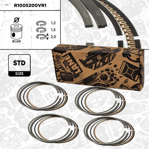 Kolbenringsatz r1005200 vw - r1005200,