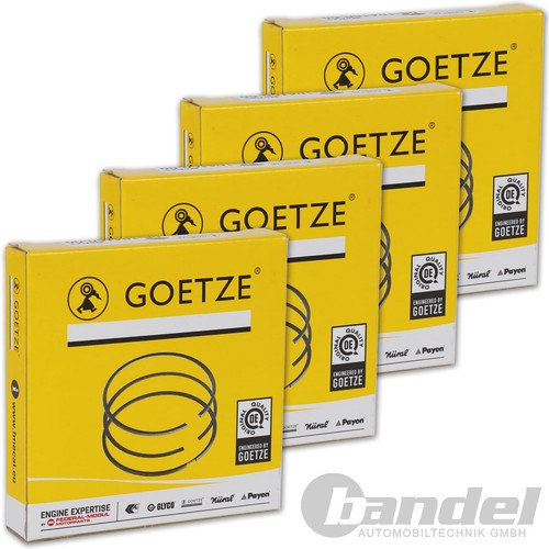 Goetze kolbenringe 70mm - 4x,