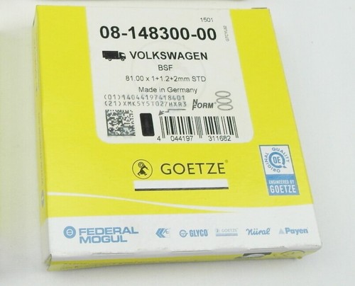 Satz kolbenringe für audi - satz, vw