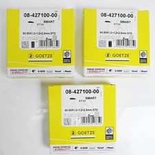 3x Kolbenringe GÖTZE Ø